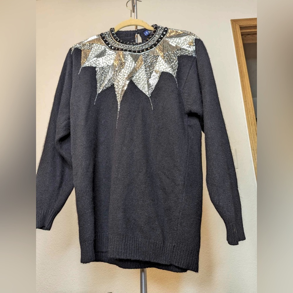 IB Diffusion Vintage 1989 Women’s Silk & Angora Sweater size: M